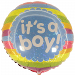 Felicitatie geboorte jongen ballon versturen