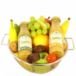 Klassieke Fruitschaal super met twéé Olmenhorstsappen