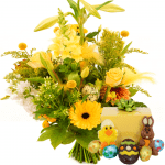 Pasen Plukboeket + paaschocolade