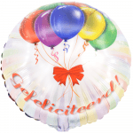 Heliumballon gefeliciteerd