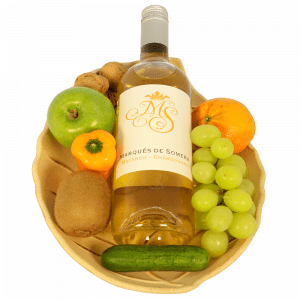 Fruitschaal witte wijn
