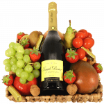 Champagne fruitmand de luxe
